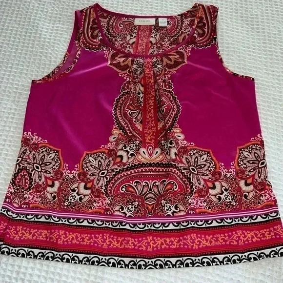 Chico’s Woman’s Tank Blouse A923 - Picture 1 of 3